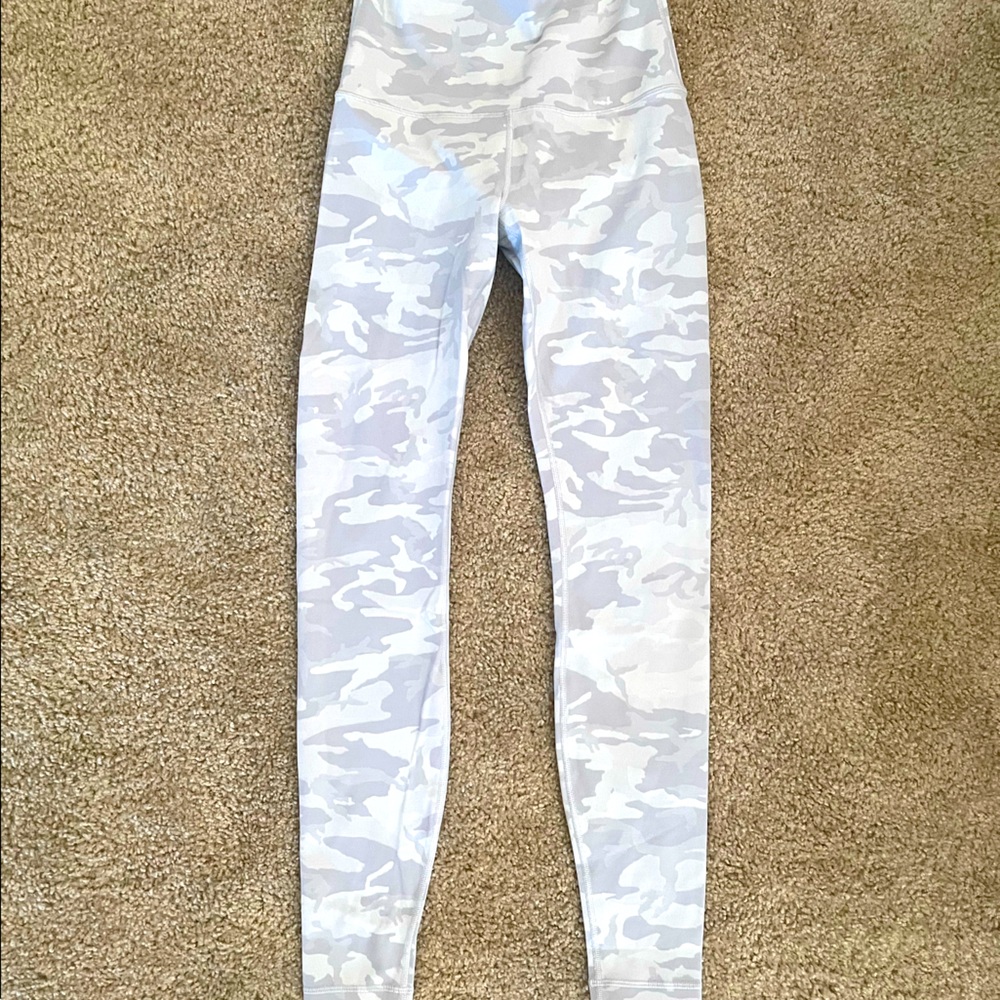 White Camo Lululemon leggings